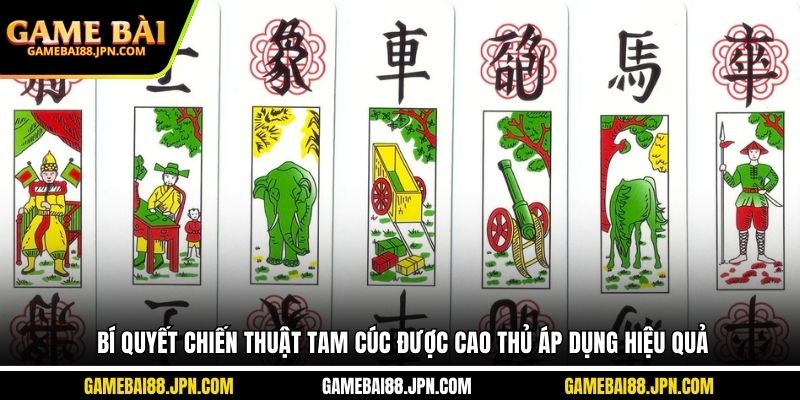 Bí quyết chiến thuật tam cúc được cao thủ áp dụng hiệu quả
