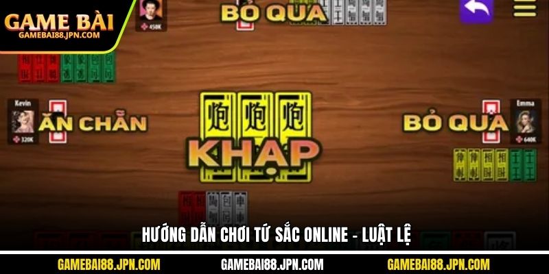 Hướng dẫn chơi tứ sắc online - Luật lệ