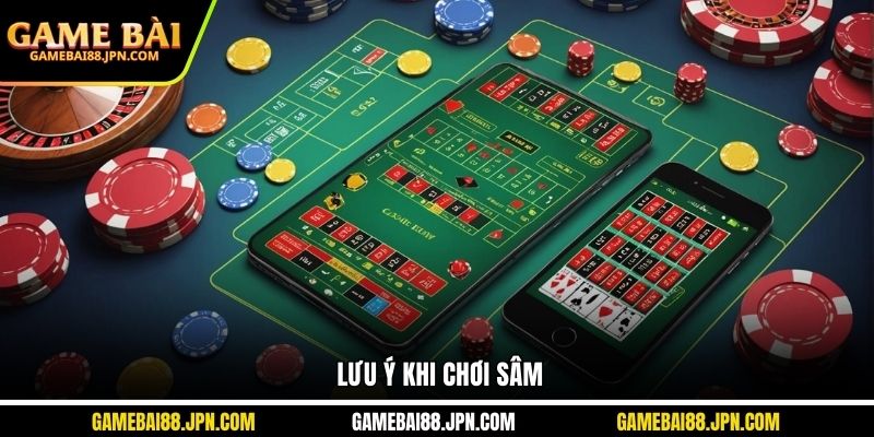 Lưu ý khi chơi sâm